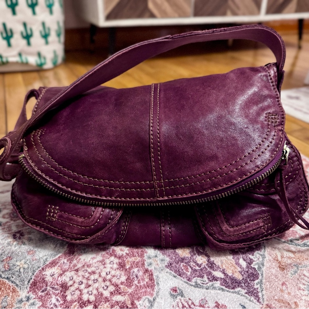 Lucky Brand Deep Purple Shoulder Bag (Stash bag)